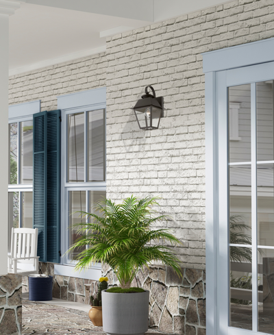 Livex Wentworth 1 Light Outdoor Small Wall Lantern In Bronze
