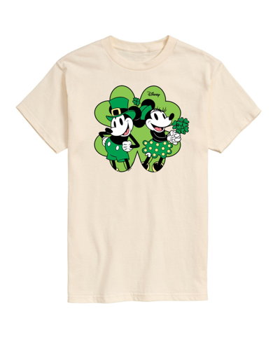Shop Airwaves Men's Disney Standard Short Sleeve T-shirts In Beige,khaki