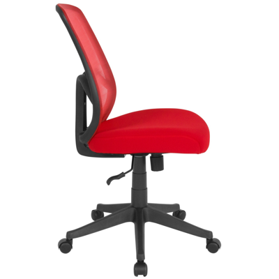 Shop Flash Furniture Salerno Series High Back Red Mesh Chair