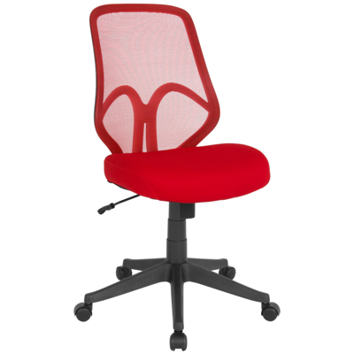 Shop Flash Furniture Salerno Series High Back Red Mesh Chair