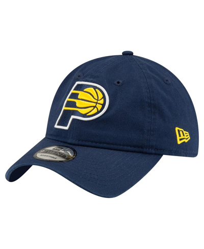 New Era Men's  Navy Indiana Pacers Team 2.0 9twenty Adjustable Hat In Navy