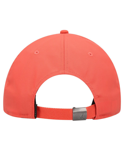 Shop Jordan Men's  Red Rise Adjustable Hat