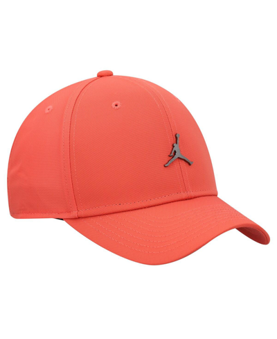 Shop Jordan Men's  Red Rise Adjustable Hat