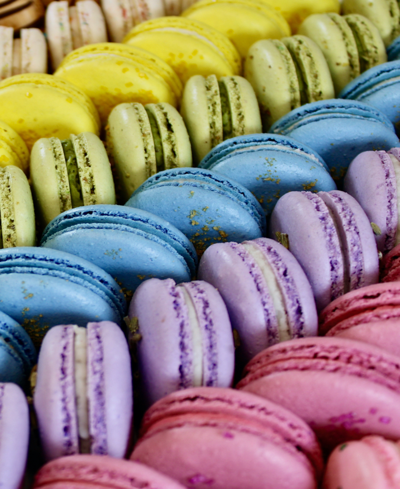 Savor Patisserie The Rainbow Box French Macarons, 10 Count Box In No Color