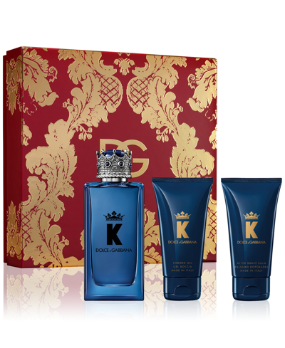 Shop Dolce & Gabbana Men's 3-pc. K Eau De Parfum Gift Set In No Color