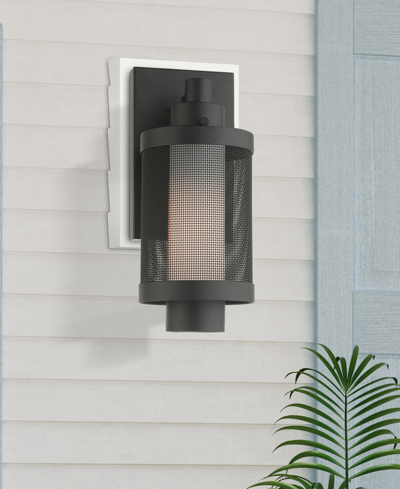 Shop Livex Nottingham 1 Light Wall Lantern In Textured Black