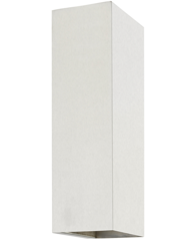 Livex Derby 1 Light Outdoor And Indoor Ada Large Sconce In Brushed Nickel