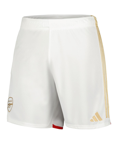 Shop Adidas Originals Men's Adidas White Arsenal 2023/24 Home Replica Shorts