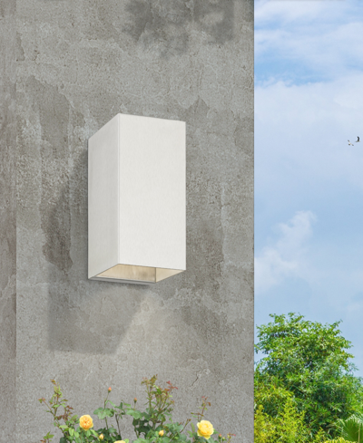 Livex Derby 1 Light Outdoor And Indoor Ada Small Sconce In Brushed Nickel