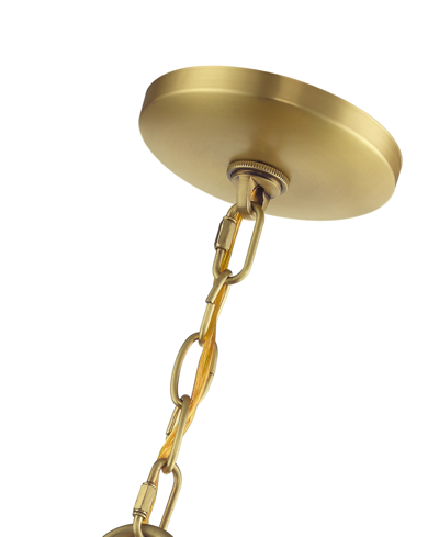 Livex Wentworth 2 Light Outdoor Medium Pendant Lantern In Natural Brass