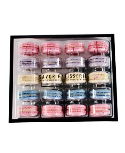Savor Patisserie The Unicorn Collection French Macarons, 20 Count Box In No Color