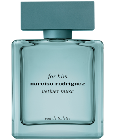 Narciso Rodriguez Men's For Him Vetiver Musc Eau De Toilette Spray, 3.3 Oz., A Macy's Exclusive In No Color