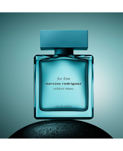 Narciso Rodriguez Men's For Him Vetiver Musc Eau De Toilette Spray, 3.3 Oz., A Macy's Exclusive In No Color