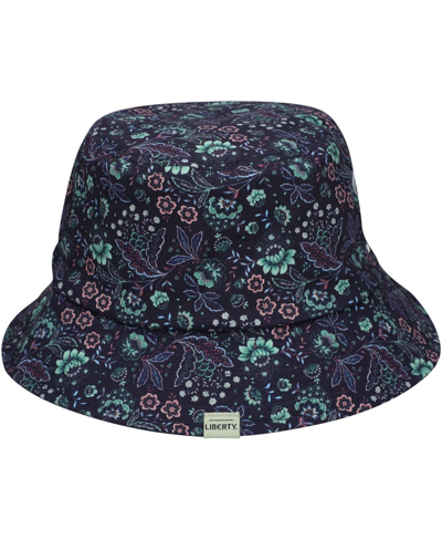 Puma X Liberty Navy Wm Phoenix Open Bucket Hat In Navy
