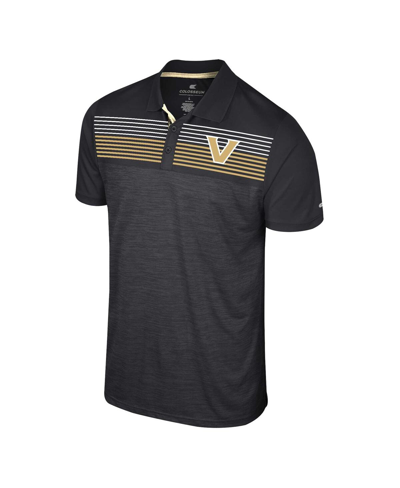 Colosseum Black Vanderbilt Commodores Langmore Polo In Black