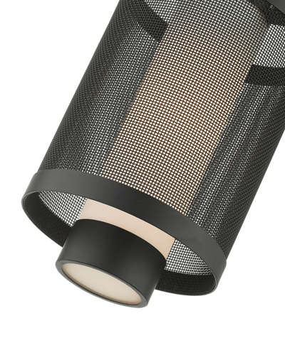 Livex Nottingham 1 Light Pendant In Textured Black