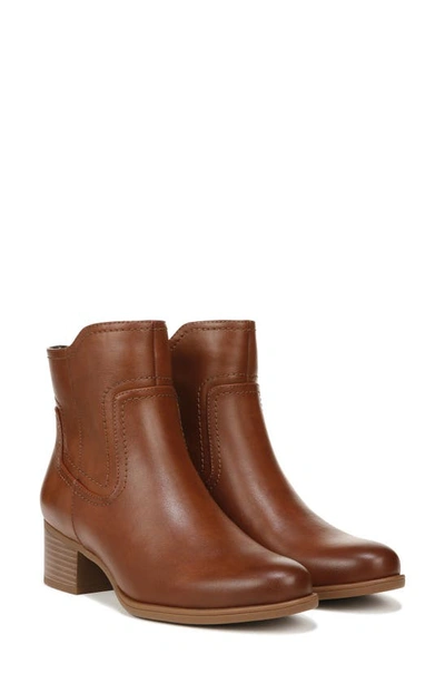 Shop Naturalizer Kelby Bootie In Cider Spice Brown Synthetic