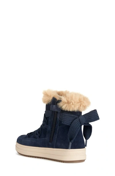 Geox Girls' Rebecca Wpf Ankle Boots - Toddler, Little Kid, Big Kid In Dark Navy