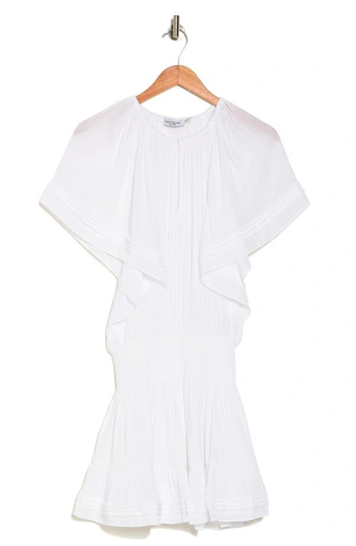 Shop Ramy Brook Ryland Dolman Sleeve Dress In White