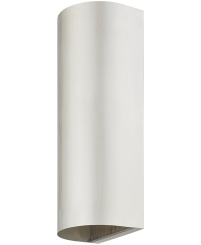 Livex Bond 1 Light Outdoor And Indoor Ada Large Sconce In Brushed Nickel