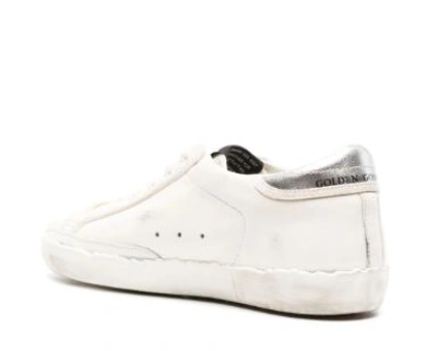 Shop Golden Goose Flat Shoes In White