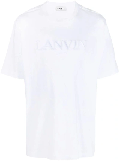 Shop Lanvin Paris Classic T-shirt Clothing In White