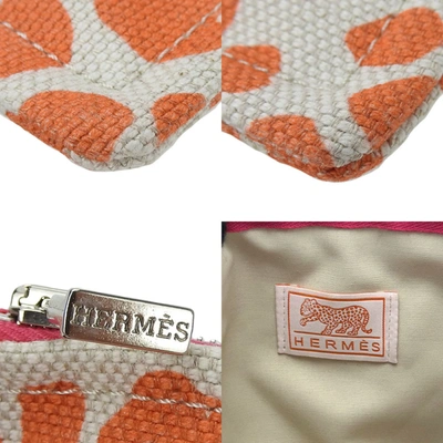 Shop Hermes Hermès Multicolour Cotton Clutch Bag ()