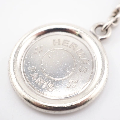 Shop Hermes Hermès Silver Silver Wallet  ()