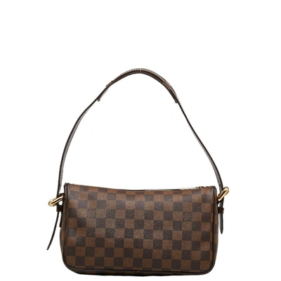 Pre-owned Louis Vuitton Ravello Gm Brown Canvas Shoulder Bag ()