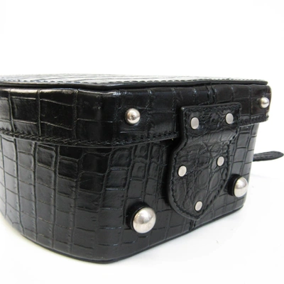 Shop Saint Laurent Mica Hatbox Black Leather Shopper Bag ()