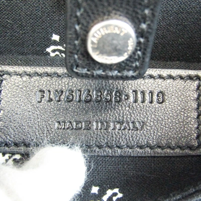 Shop Saint Laurent Mica Hatbox Black Leather Shopper Bag ()