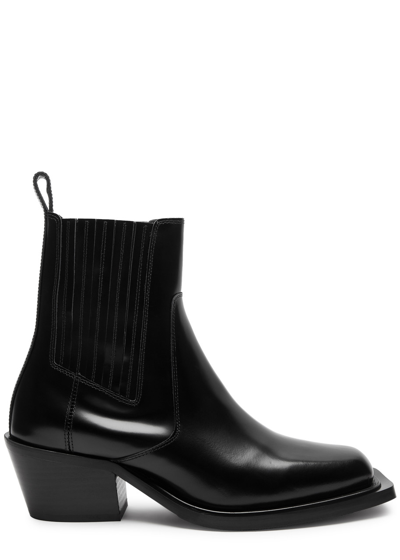 Shop Alohas Denver 65 Leather Ankle Boots In Black