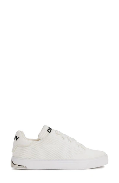 Dkny Mesh Sneaker In Bright White