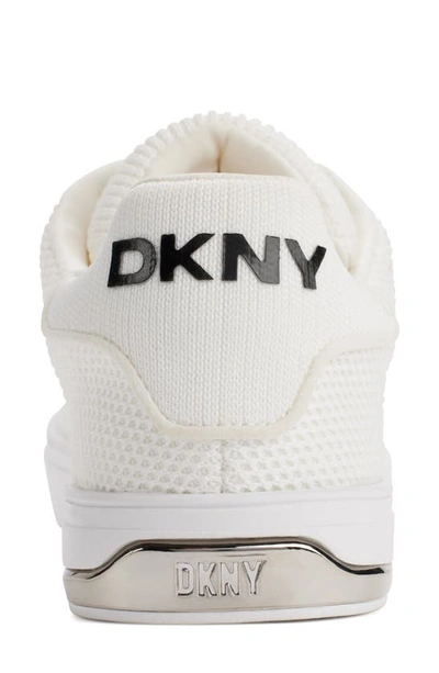 Dkny Mesh Sneaker In Bright White