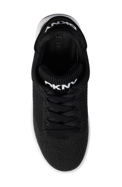 Dkny Mesh Sneaker In Black