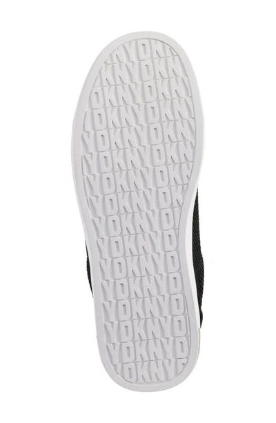 Dkny Mesh Sneaker In Black