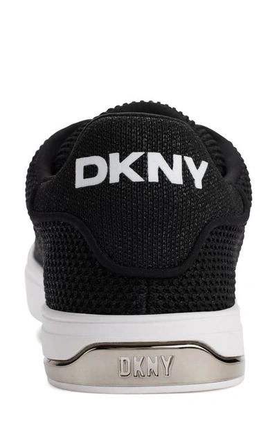 Shop Dkny Mesh Sneaker In Black
