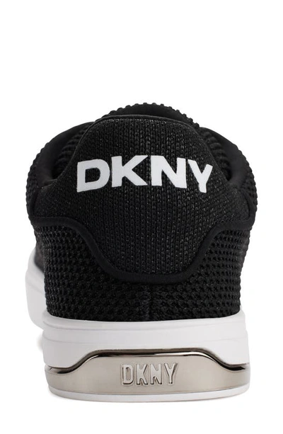 Dkny Mesh Sneaker In Black