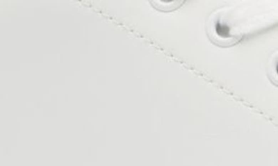 Versace Greca Responsible Faux Leather Sneakers In White