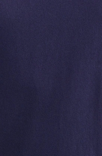 Shop Canali Regular Fit Solid Polo Sweater In Navy