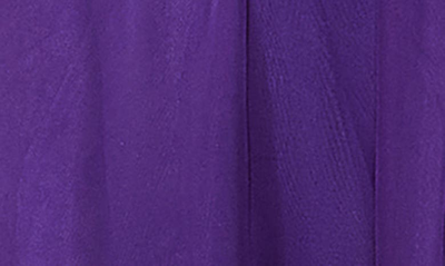 Shop Mac Duggal Keyhole Cutout A-line Gown In Purple