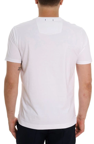 Shop Robert Graham Pickleball Slap Graphic T-shirt In White