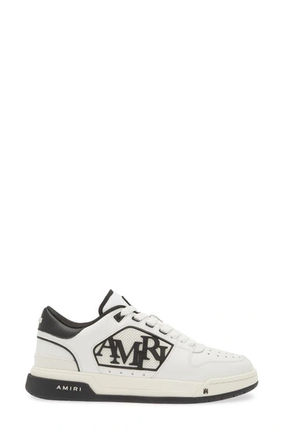 Shop Amiri Classic Logo Low Top Sneaker In White Black