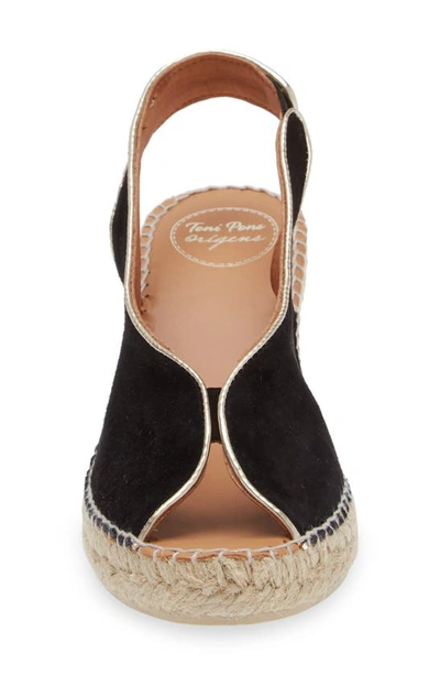 Toni Pons Leslie Slingback Sandal In Black