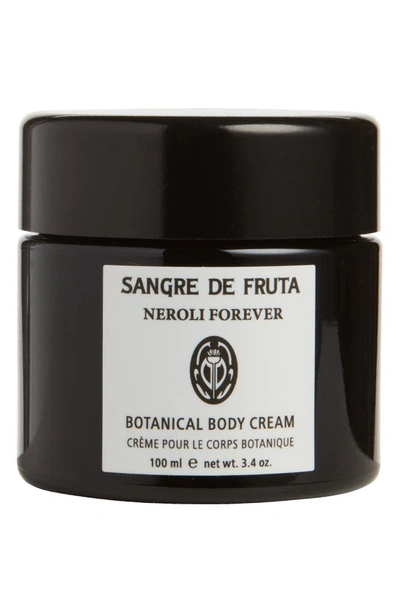 Shop Sangre De Fruta Neroli Forever Botanical Body Cream In Black