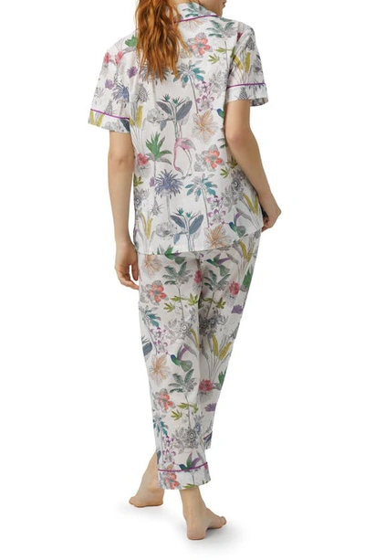Shop Bedhead Pajamas Classic Crop Pajamas In Drawins Journey