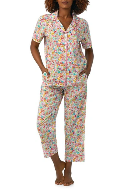 Shop Bedhead Pajamas Classic Crop Pajamas In Classic Meadow