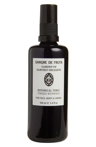 Shop Sangre De Fruta Garden Of Earthly Delights Botanical Facial Tonic In Black