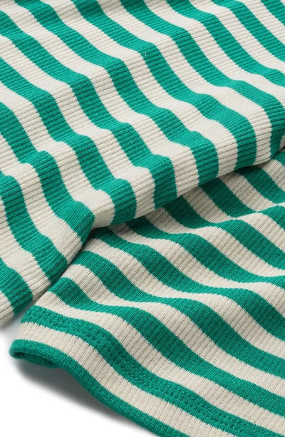 Shop Masai Copenhagen Norits Stripe T-shirt Dress In Greenlake