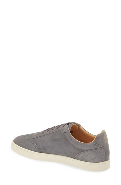 Shop Brunello Cucinelli Suede Low Top Sneaker In Light Grey